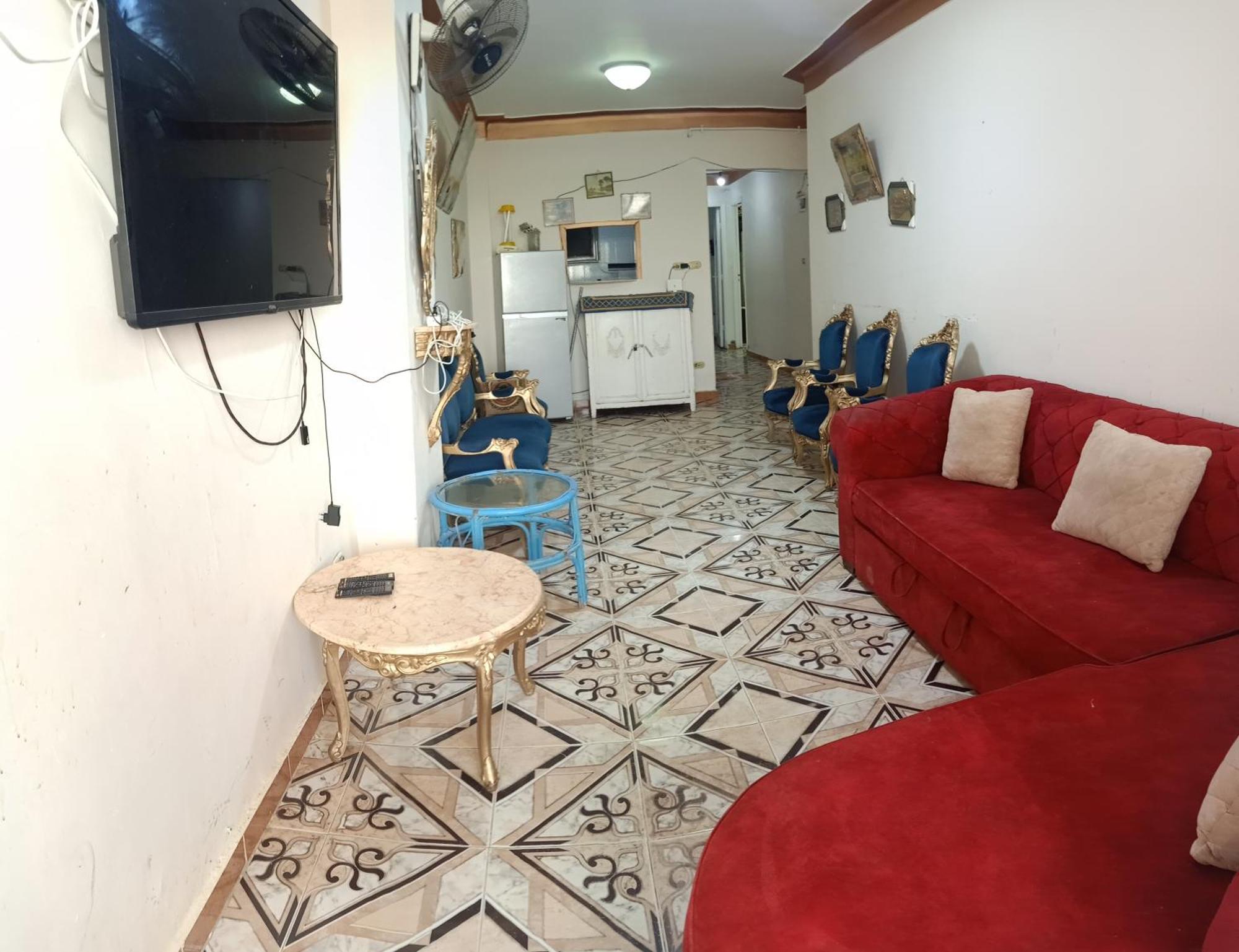 Furnished Apartment - Beach View "Nearest Beach 2 Minutes Walking" - Free Wifi- Abo Keer - Alexandria - Egypt Abu Qir Esterno foto